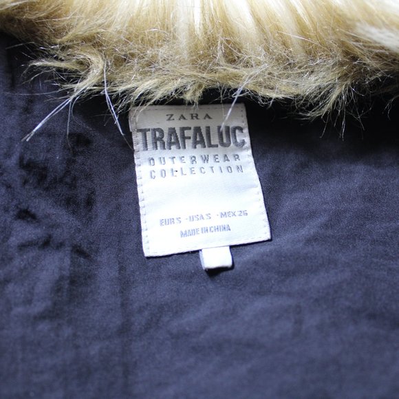 Zara Trafaluc Outerwear Collection Faux Fur Vest - Picture 2 of 11